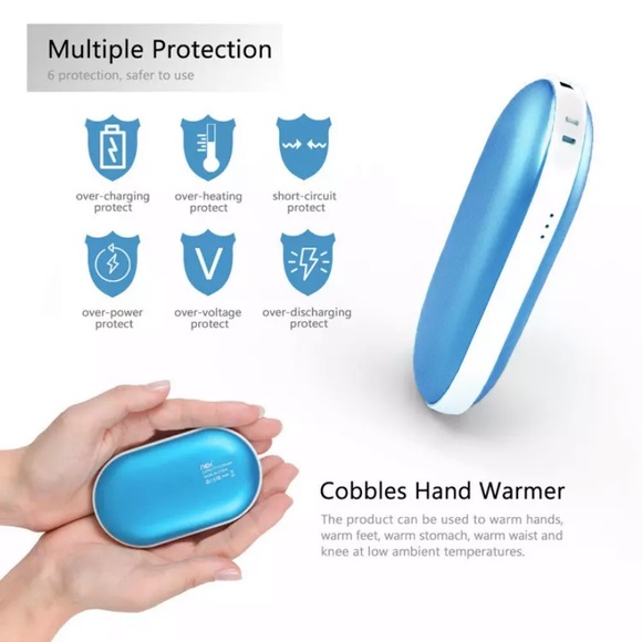 Rechargeable Hand warmer.   Heat on the Go. - Picture 3 of 13